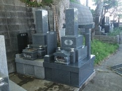 町田市内寺院墓地　8寸角高級型